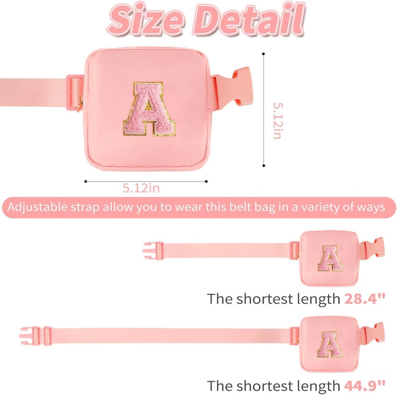 Uygafly Birthday Gifts for 2 3 4 5 6 7 8 9 10 11 Year Old Girls - Mini Fanny Pack Cute Crossbody Bag Belt Bag Trendy Stuff,Graduation Gifts for Girls Teens Kids Daughter Sister Her - Peach,A - Image 5